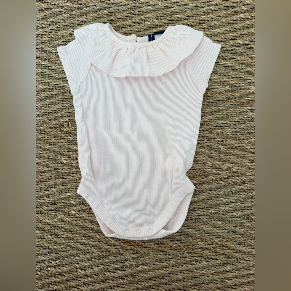 š Baby Bundle ā Janie and Jack Onesies + Blue Smocked Dress | 3ā6 Months - Picture 6 of 14